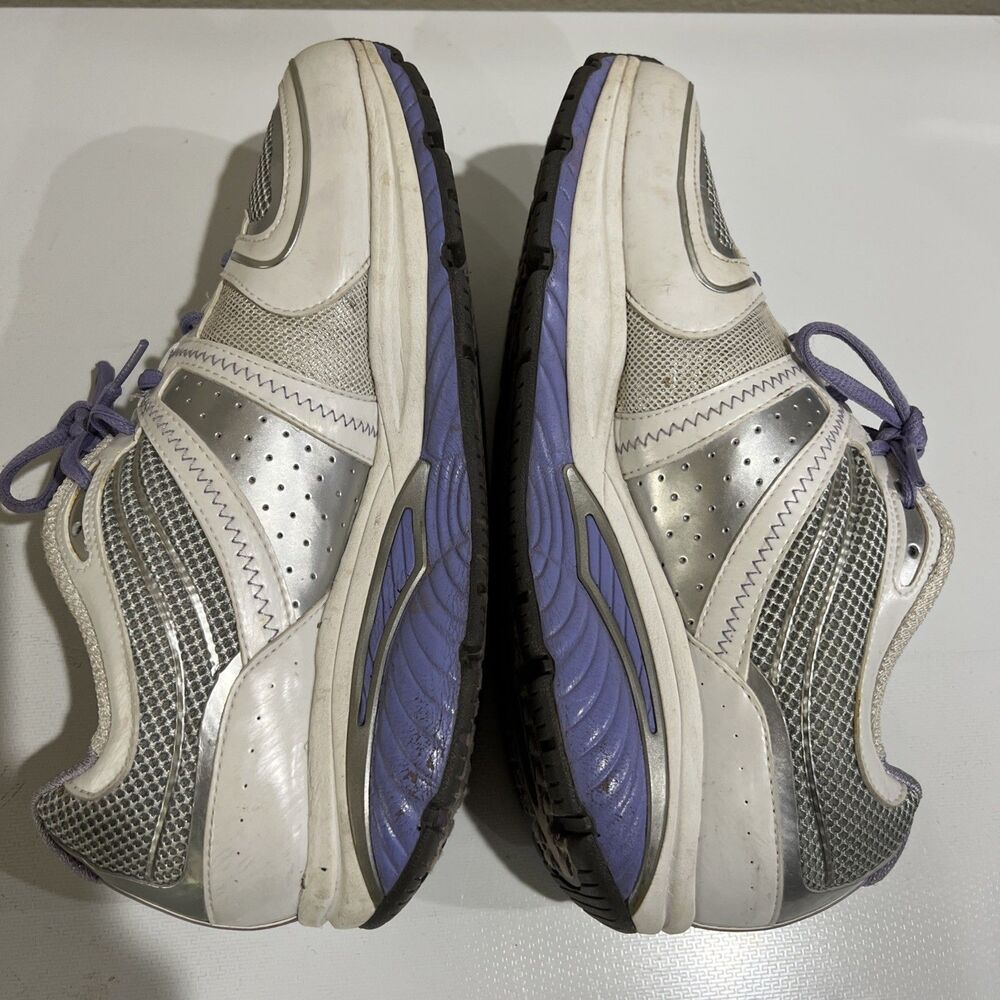 Skechers Shape Ups Shoes Sneakers Women's Size 9.5 White Purple Toning